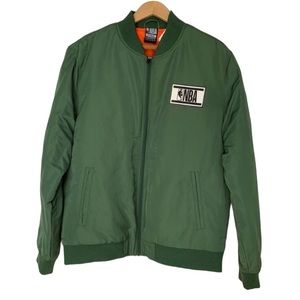 NBA Water Resistant Varsity Jacket with Logo - Puffer